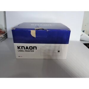 Knaon Bluetooth Thermal Shipping Label Printer New Open Box